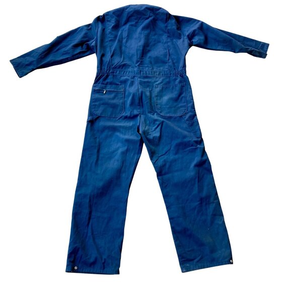 Field N' Forest Blue Mechanic Coveralls Size 46R Jumpsuit - Picture 7 of 8